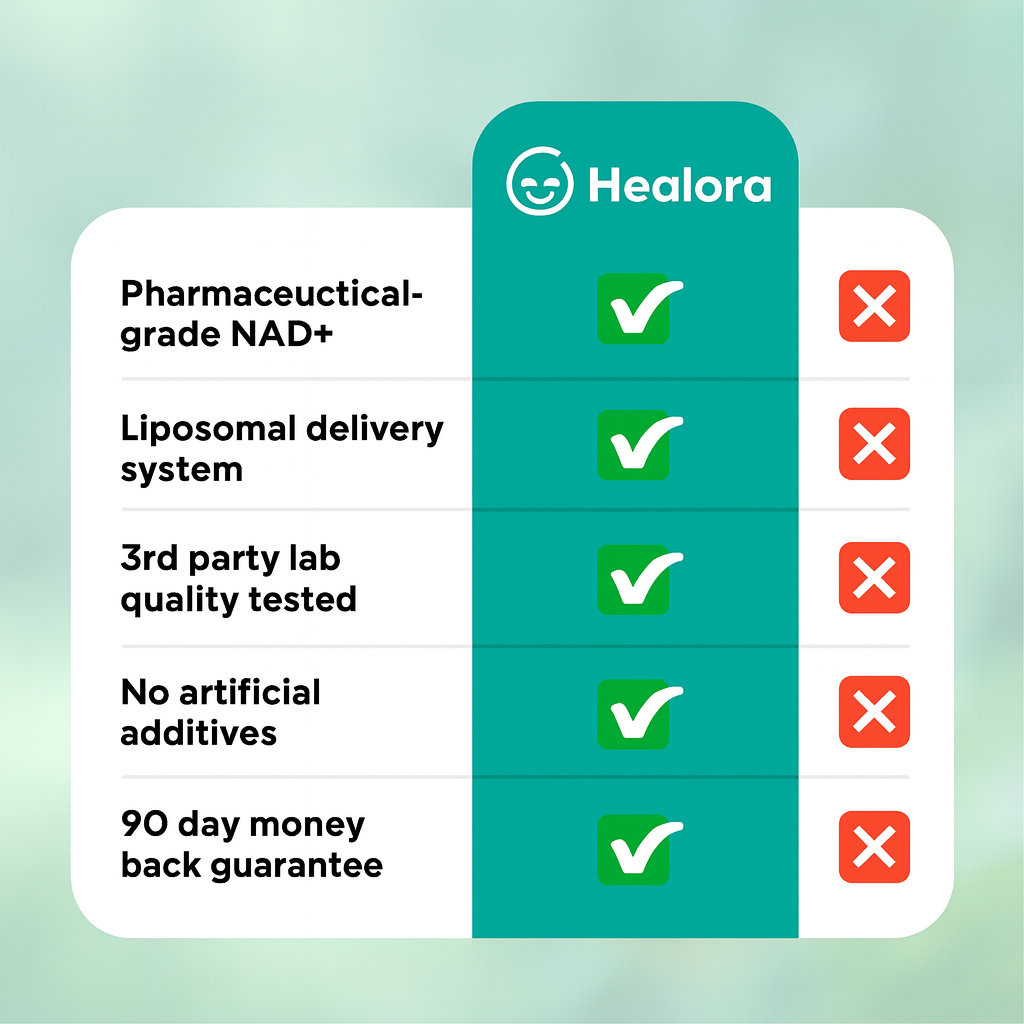 NAD+ Cellular Energy Formula by Healora