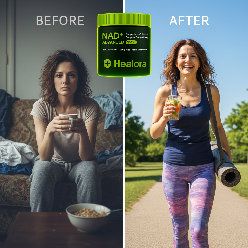 NAD+ Cellular Energy Formula by Healora