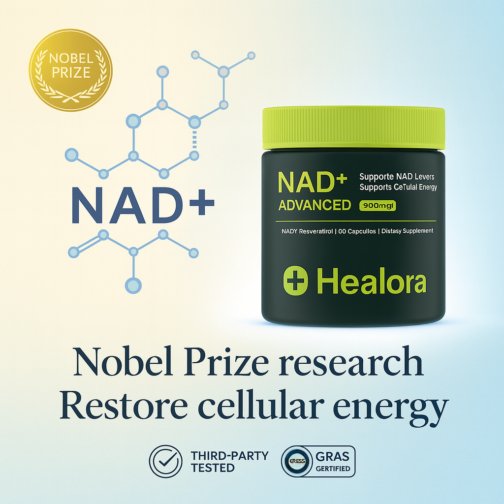 Healora NAD+ – Restores Cellular Energy to Help You Feel 20 Years Younger